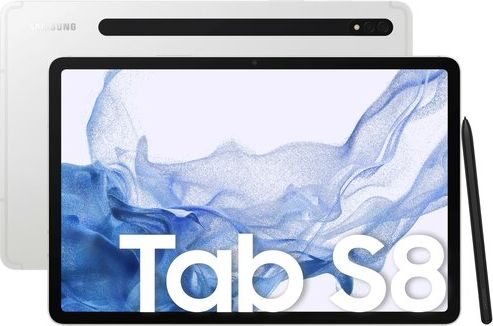 10103499_1_f Tablet Samsung Galaxy Tab S8 11" 128 GB Srebrny (SM-X700NZSAEUE)