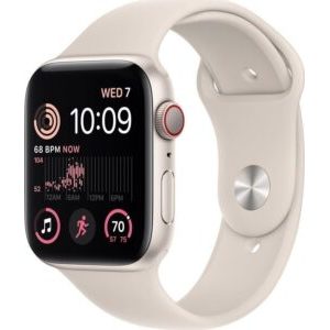 11754026_0_f Smartwatch Apple Watch SE 2022 GPS + Cellular 40mm Starlight Alu Sport Beżowy (MNPH3WB/A)