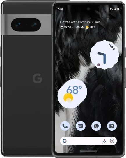 12611447_1_f Smartfon Pixel 7 5G 8/128GB Czarny (GA03923-GB)
