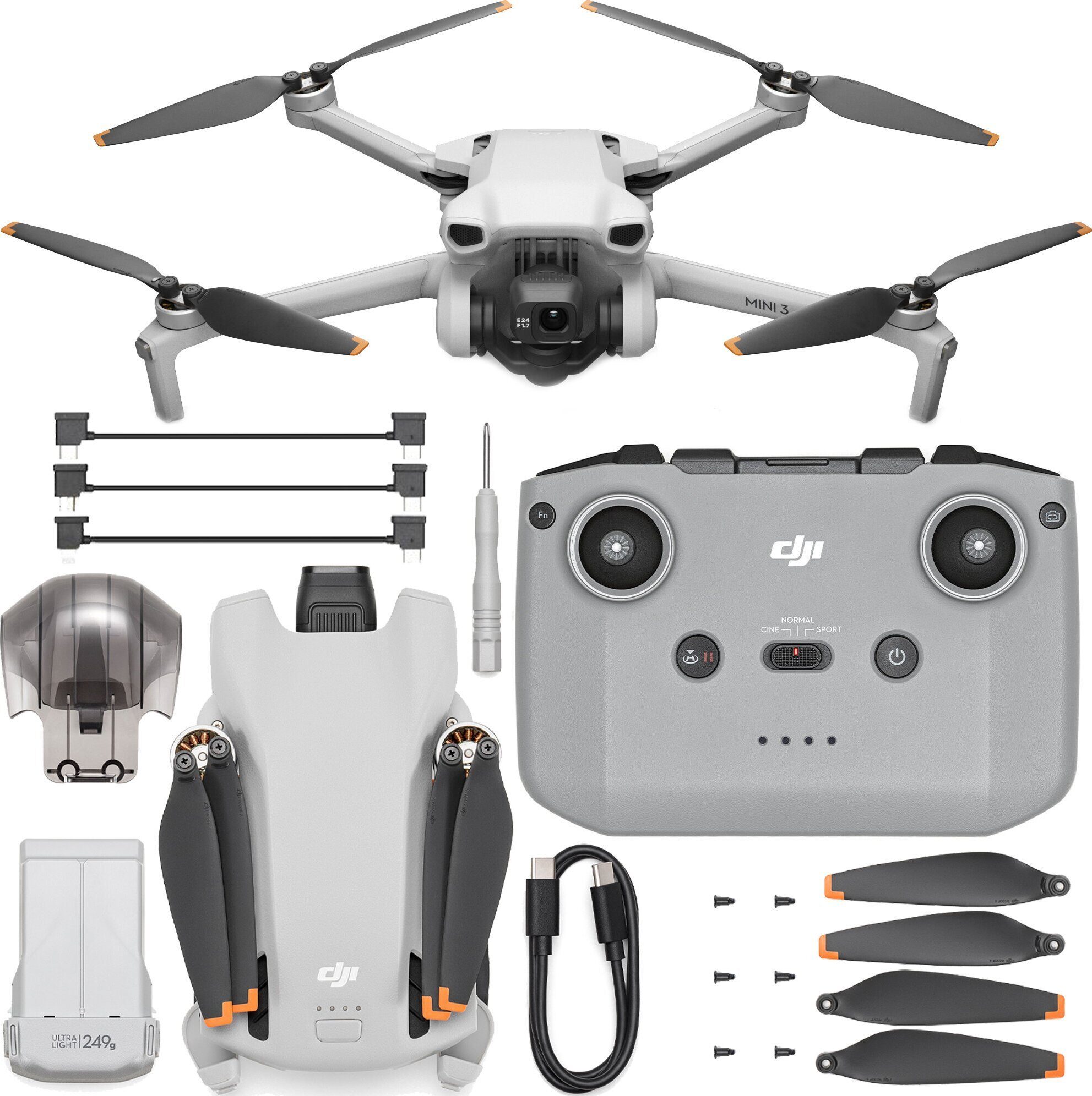 12834335_2_f Dron DJI Mini 3 (RC-N1)