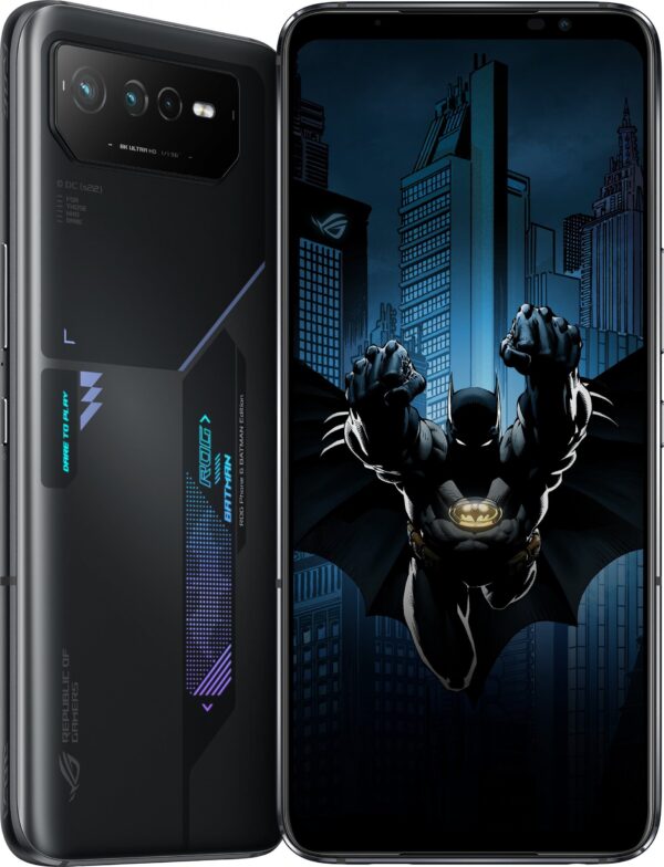 Smartfon Asus ROG Phone 6 Batman 5G 12/256GB Czarny (90AI00D6-M00110)