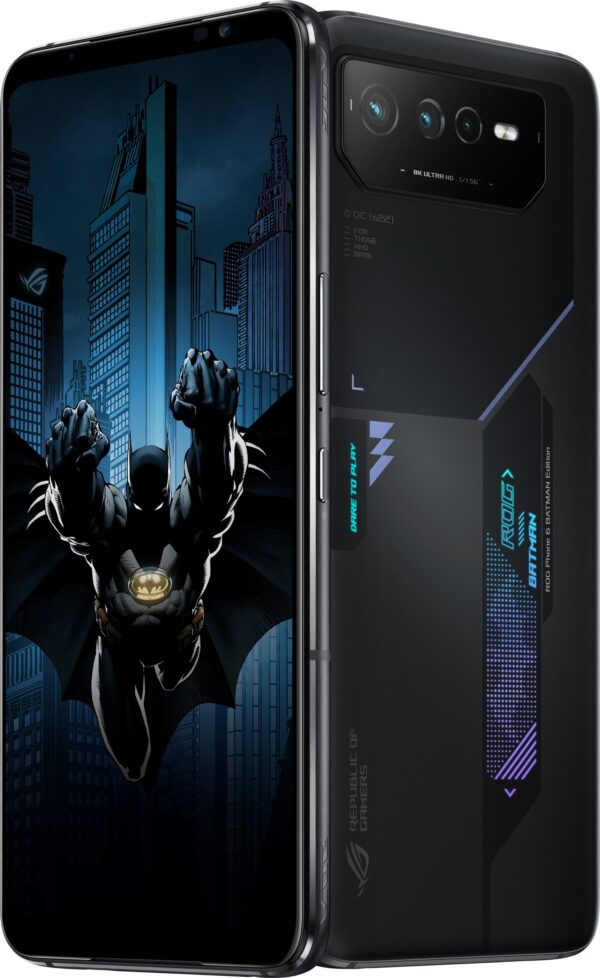 Smartfon Asus ROG Phone 6 Batman 5G 12/256GB Czarny (90AI00D6-M00110)
