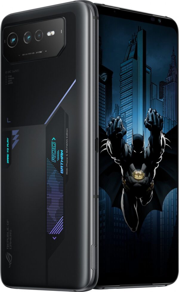 Smartfon Asus ROG Phone 6 Batman 5G 12/256GB Czarny (90AI00D6-M00110)