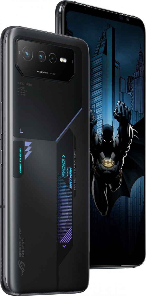 Smartfon Asus ROG Phone 6 Batman 5G 12/256GB Czarny (90AI00D6-M00110)