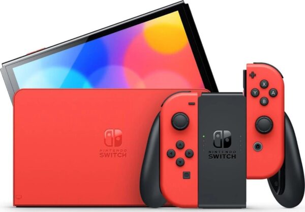 13121607_1_f Nintendo Switch OLED Mario Red Edition