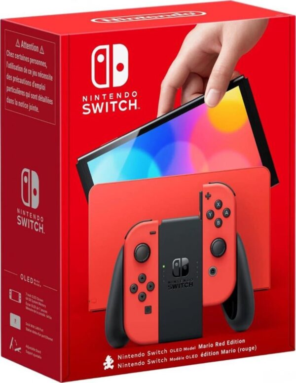 13121607_3_f Nintendo Switch OLED Mario Red Edition