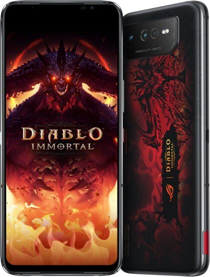 Smartfon Asus ROG Phone 6 Diablo Immortal 5G 16/512GB Czarno-czerwony (90AI00B9-M002X0)