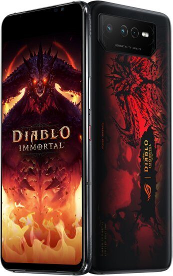 Smartfon Asus ROG Phone 6 Diablo Immortal 5G 16/512GB Czarno-czerwony (90AI00B9-M002X0)