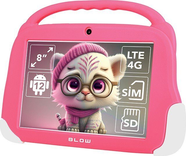 13155839_0_f Tablet Blow KidsTAB10 8" 64 GB 4G Różowy (79-067#)