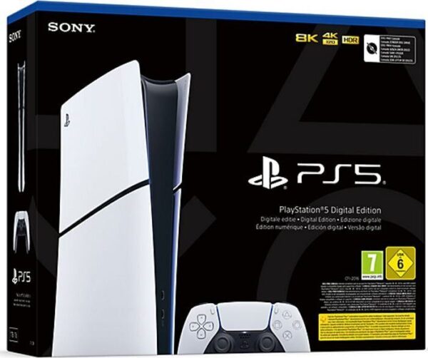 13172338_4_f Sony PlayStation 5 D Chassis Slim Digital (CFI-2016)
