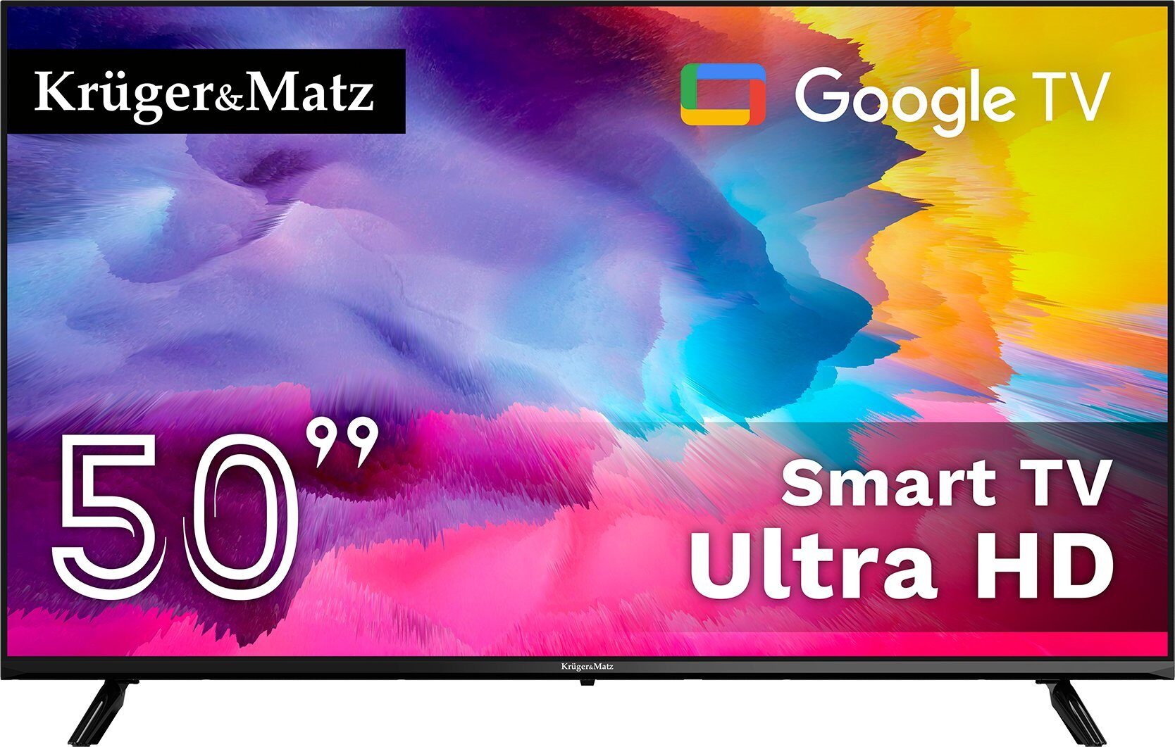 13222109_1_f Telewizor Kruger&Matz KM0250UHD-SA LED 50'' 4K Ultra HD Google TV