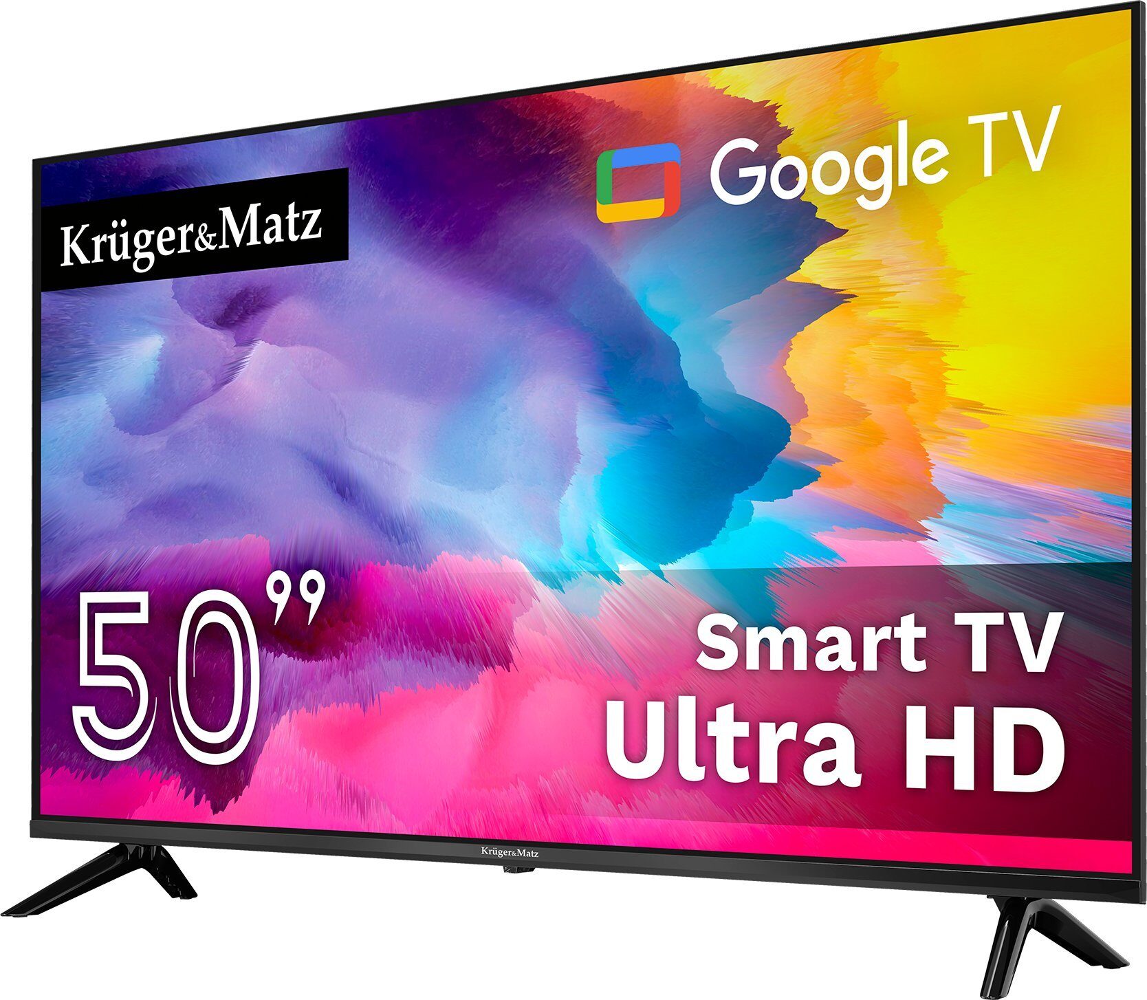 13222109_2_f Telewizor Kruger&Matz KM0250UHD-SA LED 50'' 4K Ultra HD Google TV