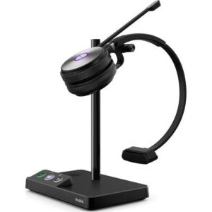 13359576_0_f Słuchawki Triton Yealink WH62 Mono UC Osobisty system konferencji audio Bezprzewodowy Opaska na głowę Biuro/centrum telefoniczne Micro-USB Podstawka do ładowania Czarny