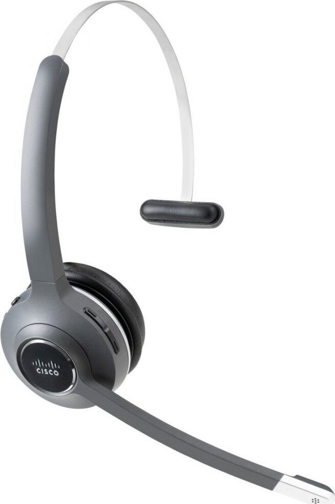 Słuchawki Cisco 561 Wireless Single - Headset - On-Ear - konwertowalny - DECT 6.0 - kabellos - mit Multibase Station - fur Webex Board 55, Board 70, Board 85, Codec Pro - No Radio, Room 55, Room 70, Room Kit Mini