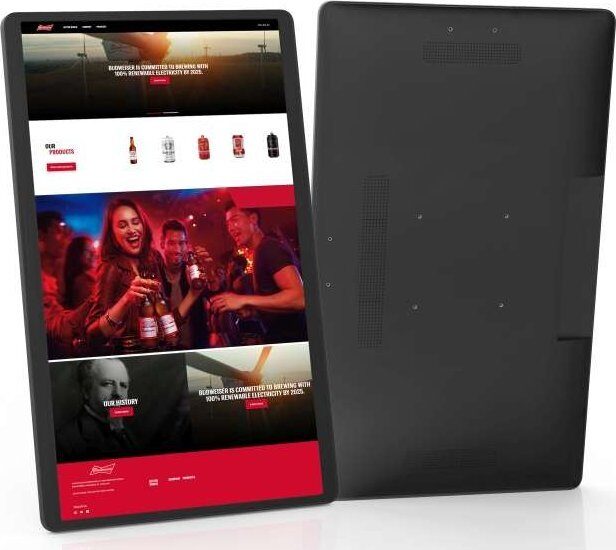 Tablet Allnet ALLNET High Performance Display 14 Zoll Android 12 RK3588 NFC PoE HDMI In Farbe schwarz