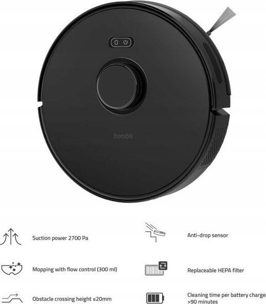 Robot sprzątający Avanca International BV Hombli Smart Robot Vacuum Odkurzacz robot