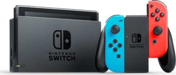1410037_14_f Nintendo Switch V2 Red & Blue (NSH006)