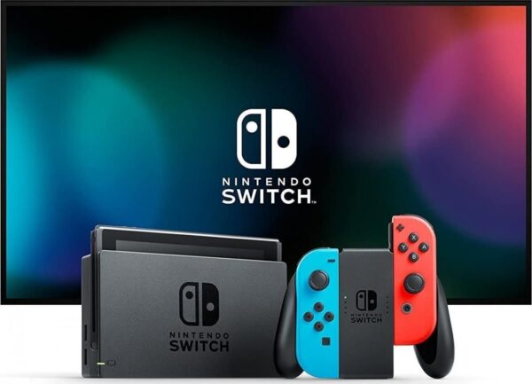 1410037_16_f Nintendo Switch V2 Red & Blue (NSH006)