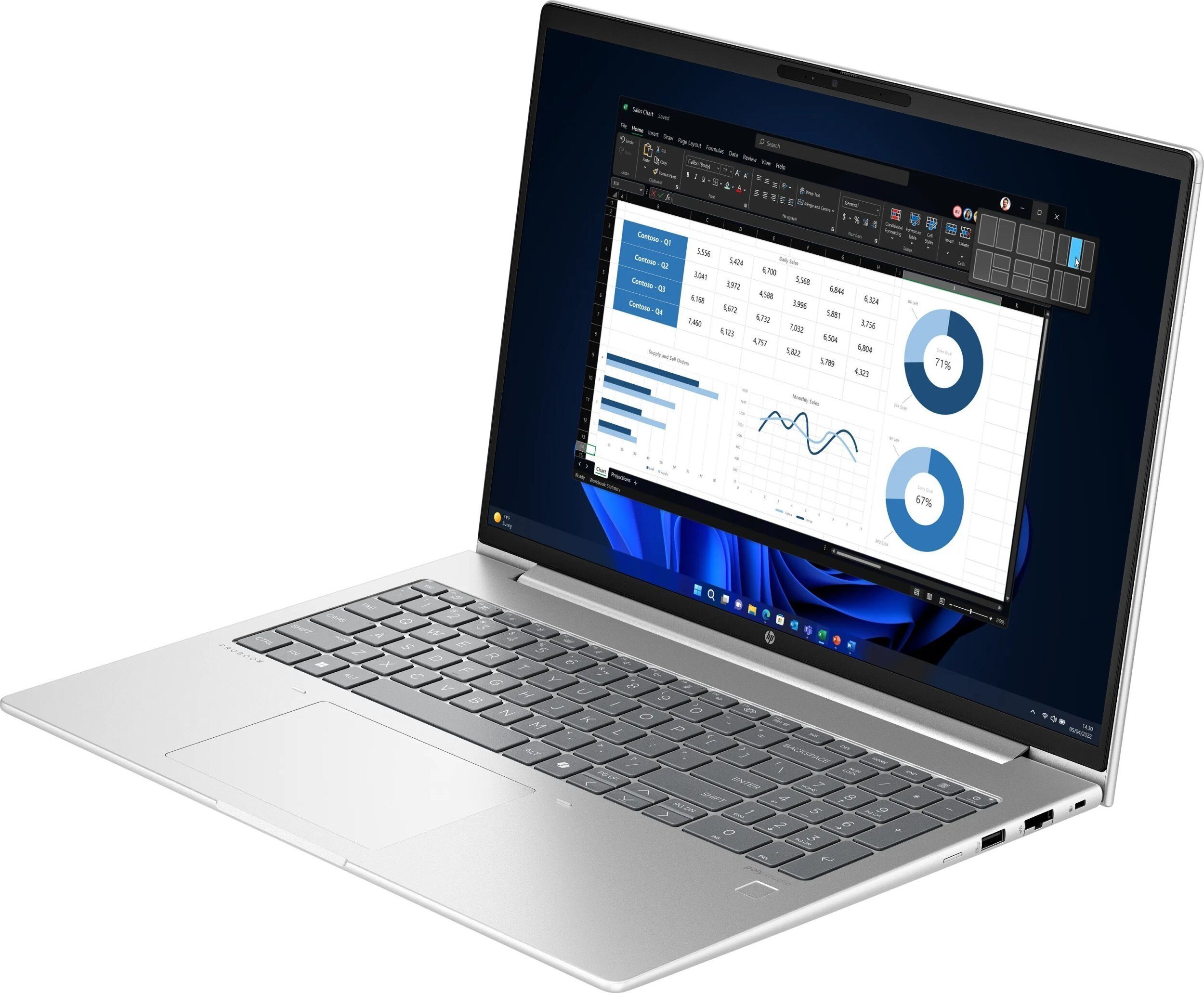 14127801_16_f Laptop HP ProBook 460 G11 Ultra 7 155U / 16 GB / 512 GB / W11 Pro (A38DPET)