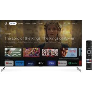 Telewizor Strong Strong SRT 50UF8733 127 cm (50") 4K Ultra HD Smart TV Wi-Fi Metaliczny, Srebrny 350 cd/m