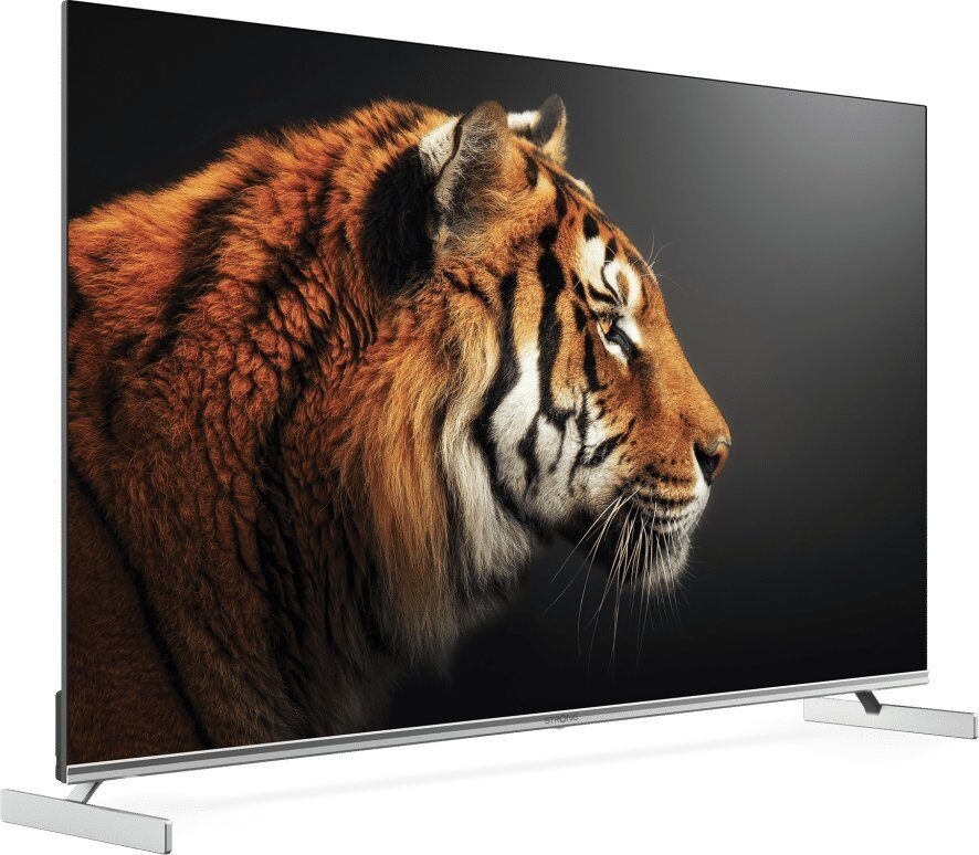 14130926_2_f Telewizor Strong Strong SRT 50UF8733 127 cm (50") 4K Ultra HD Smart TV Wi-Fi Metaliczny, Srebrny 350 cd/m