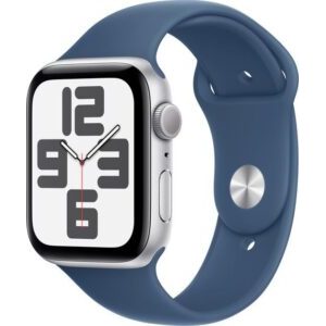 14148591_2_f Smartwatch Apple Watch SE Gen.2 GPS 40mm Silver Alu Sport S/M Granatowy (MXEC3)
