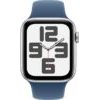 14148591_3_f Smartwatch Apple Watch SE Gen.2 GPS 40mm Silver Alu Sport S/M Granatowy (MXEC3)