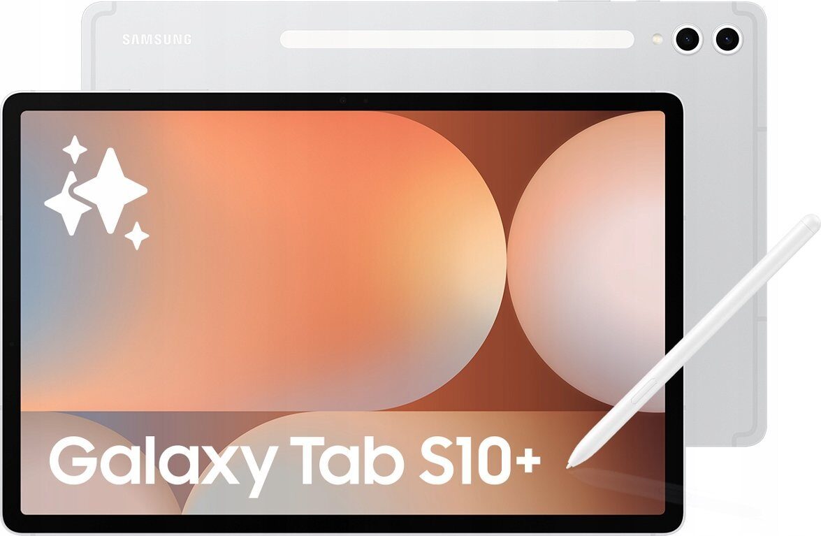 Tablet Samsung Galaxy Tab S10+ 12.4" 512 GB 5G Srebrny (SM-X826BZSPEUE)