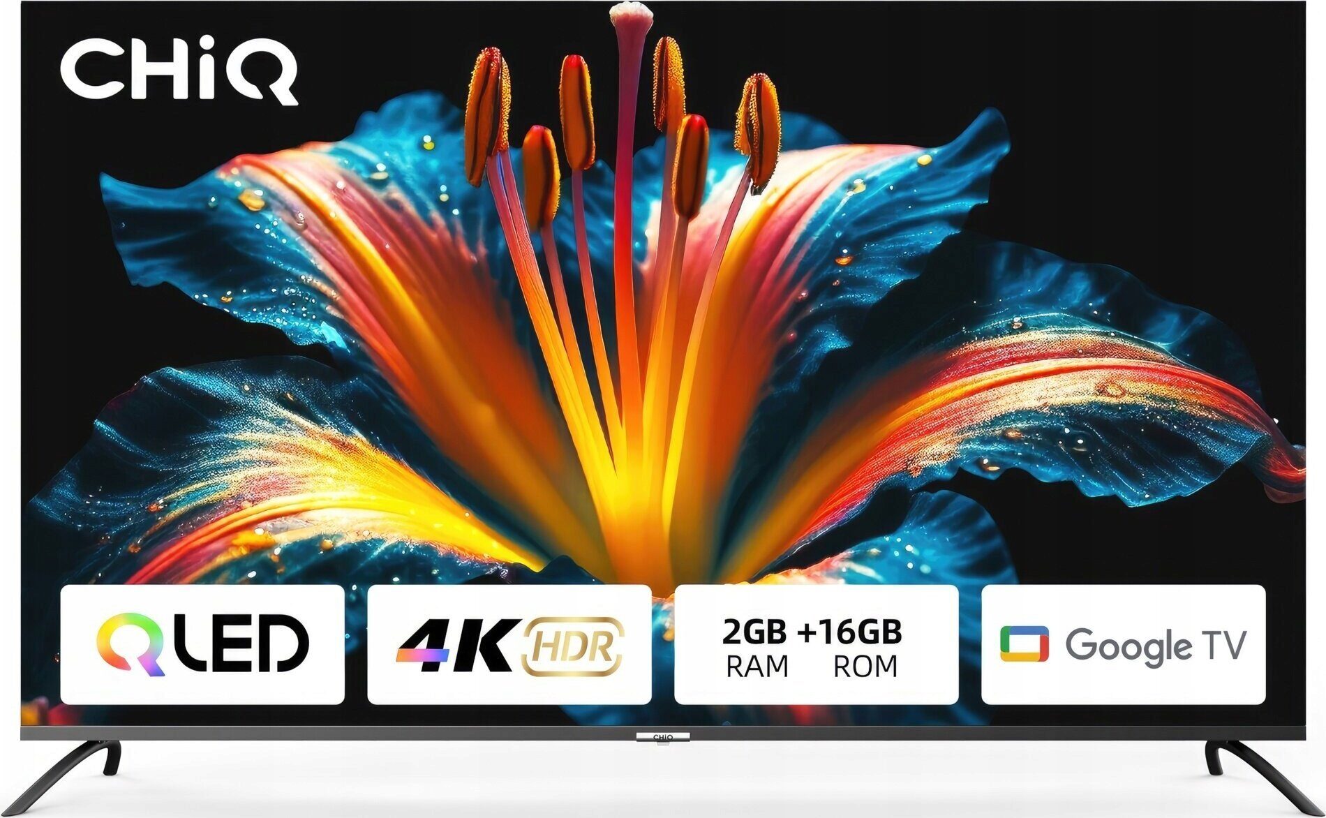 Telewizor CHiQ U50QM8V QLED 50'' 4K Ultra HD Google TV