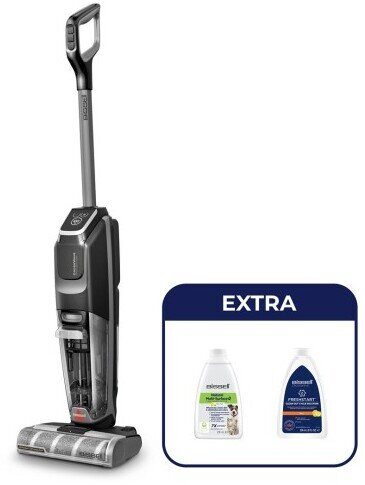 Odkurzacz Bissell Bissell All-in-one Multi-surface Vacuum Cleaner | CrossWave OmniForce Edge Select | Cordless operating | Handstick | Washing function | 25.9 V | Operating time (max) Up to 30 min | Black/Titanium | Warranty 24 month(s)