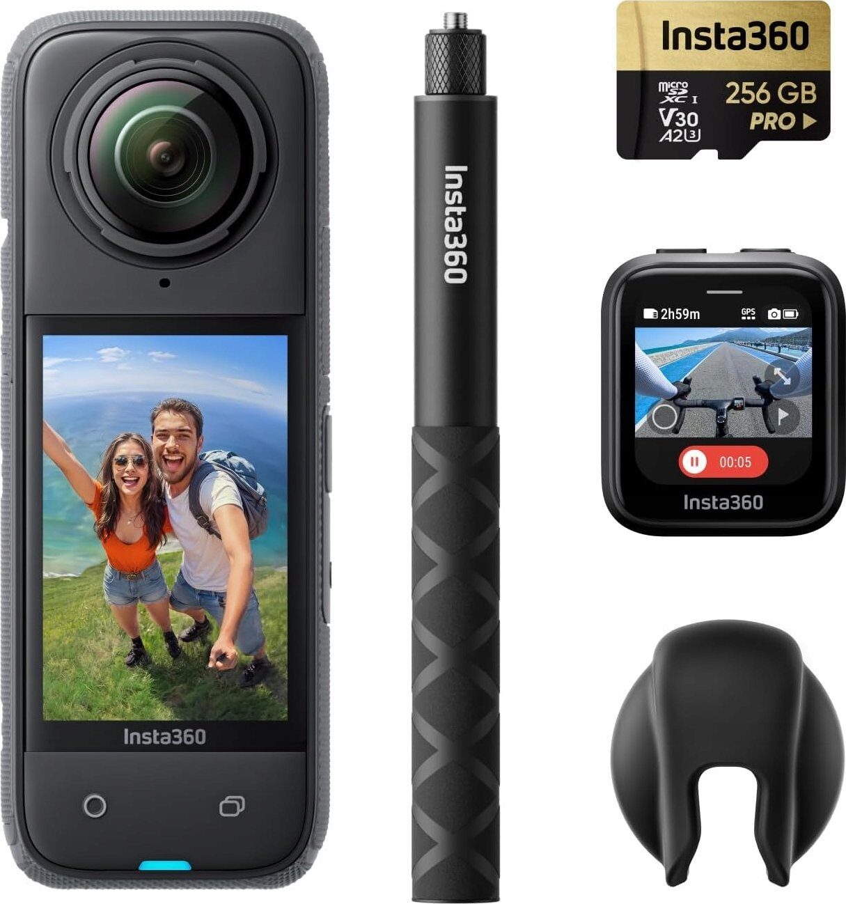 14245656_0_f Kamera Insta360 X4 GPS Bundle czarna