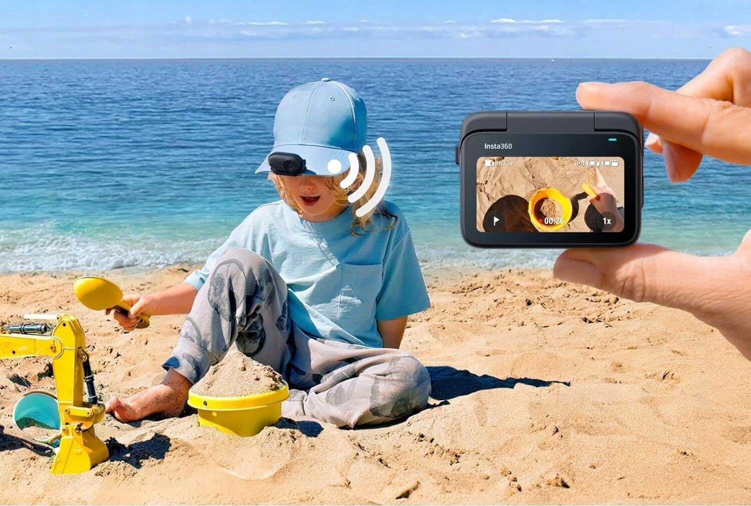 14447187_2_f Kamera Insta360 GO 3S Family Bundle czarna