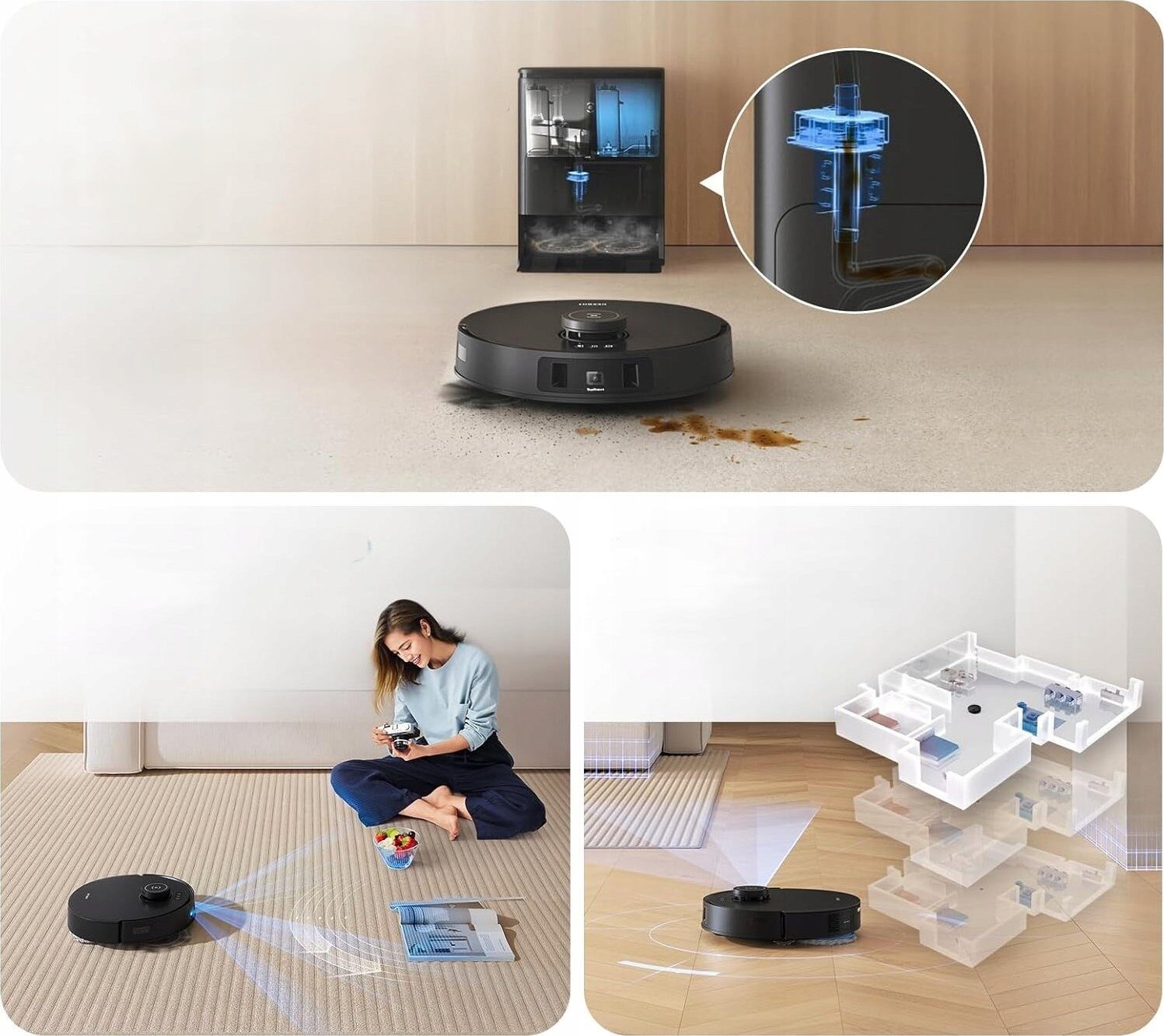 Robot sprzątający Ecovacs Deebot T30S Combo Complete