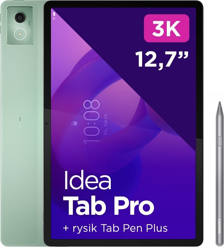 14458403_1_f Tablet Lenovo Idea Tab Pro 12.7" 128 GB Zielony + rysik (ZAE40188PL)