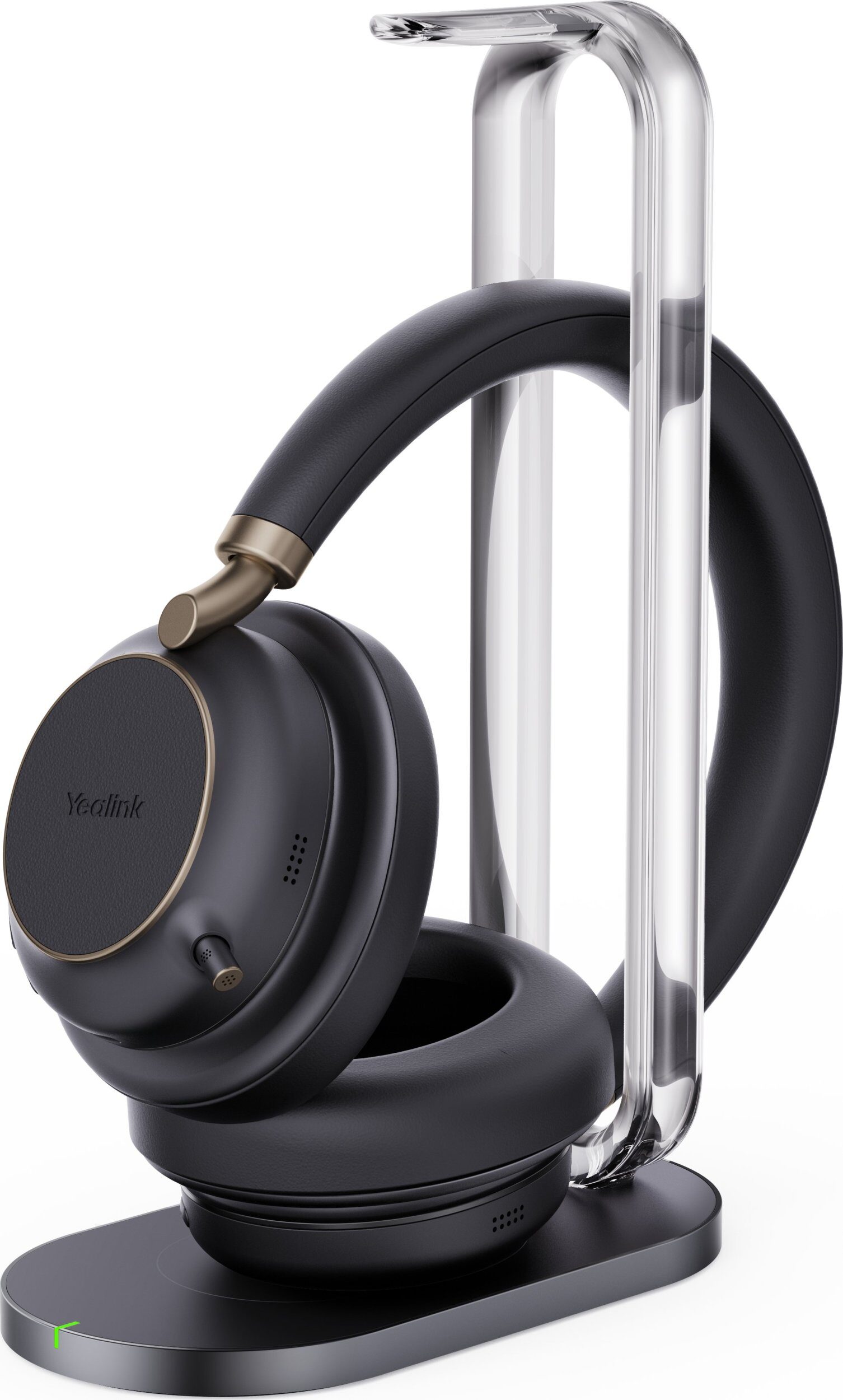 14470620_0_f Yealink BH76 Plus + Charging Stand UC USB-C/A Zestaw słuchawkowy Bezprzewodowy Opaska na głowę Połączenia/muzyka USB Type-C / USB Type-A Bluetooth Podstawka do ładowania Czarny