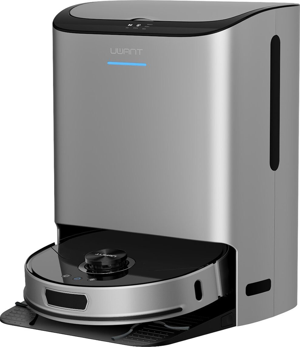 Robot sprzątający Uwant Robot sprzątający odkurzacz funkcją mopa + stacja ładująco - czyszcząca U200 Pro - szary Robot sprzątający odkurzacz funkcją mopa + stacja ładująco - czyszcząca U200 Pro - szary