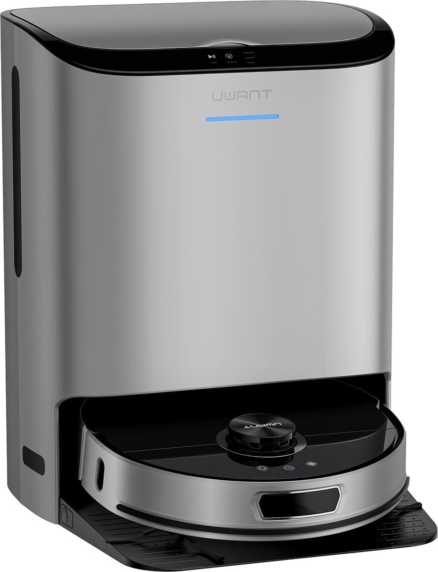 Robot sprzątający Uwant Robot sprzątający odkurzacz funkcją mopa + stacja ładująco - czyszcząca U200 Pro - szary Robot sprzątający odkurzacz funkcją mopa + stacja ładująco - czyszcząca U200 Pro - szary