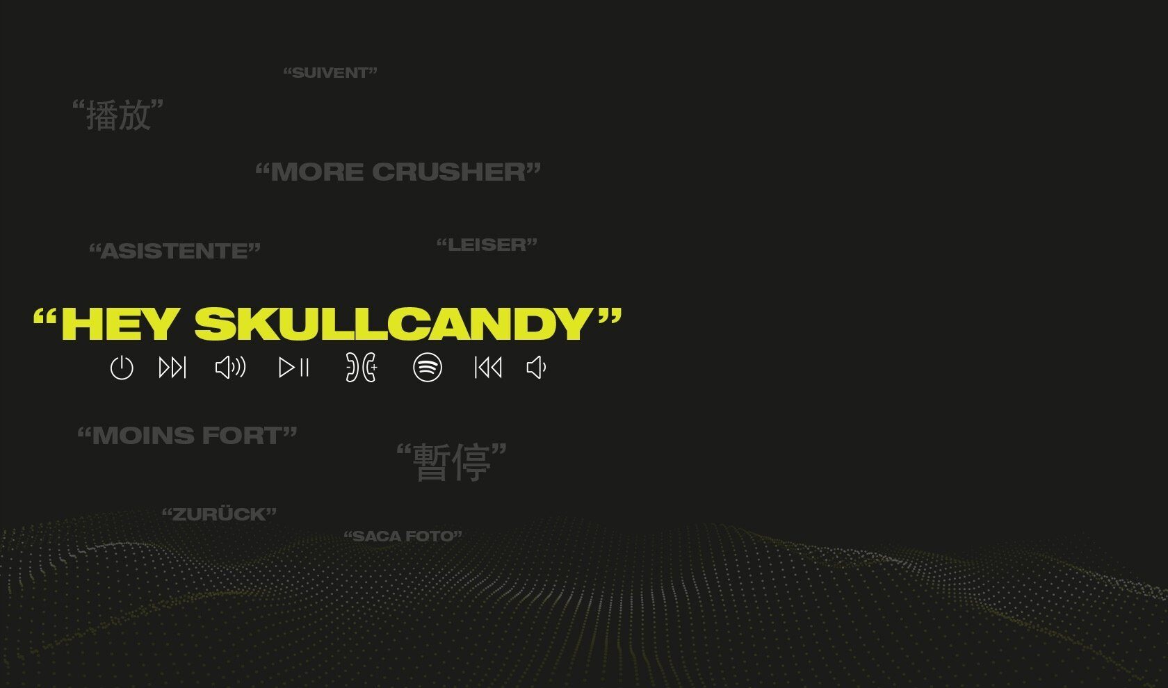 Słuchawki Skullcandy Słuchawki Skullcandy Crusher ANC2 Wireless Bone White
