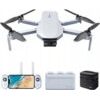 Dron Canyon Dronas POTENSIC Atom Full Combo (3 baterijos, įkroviklis) su kamera 12Mp 4K