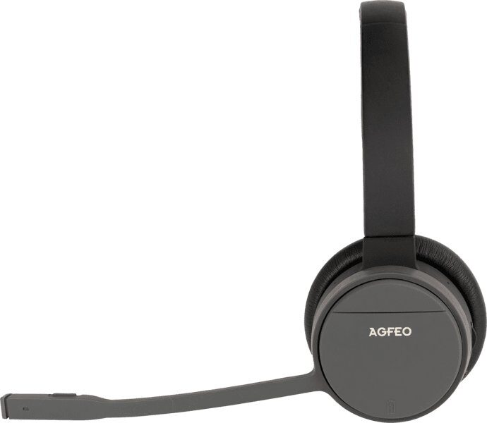 Słuchawki Agfeo AGFEO Headset Infinity DECT Bluetooth ink Ladekabel DECT-Dongle Tasche Mono