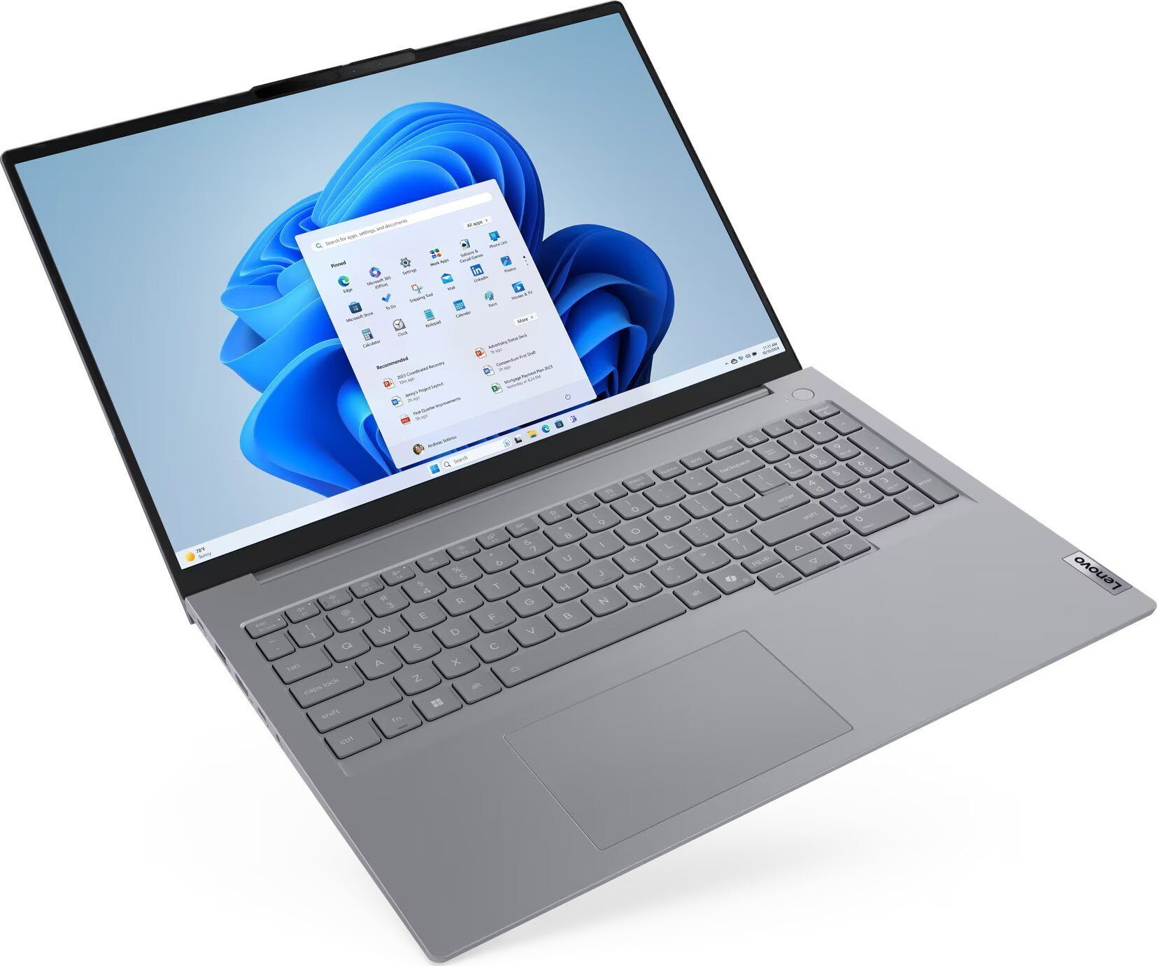 14769884_5_f Laptop Lenovo ThinkBook 16 G8 IAL Ultra 7 255H / 16 GB / 1 TB / W11 Pro (21SK008NPB)