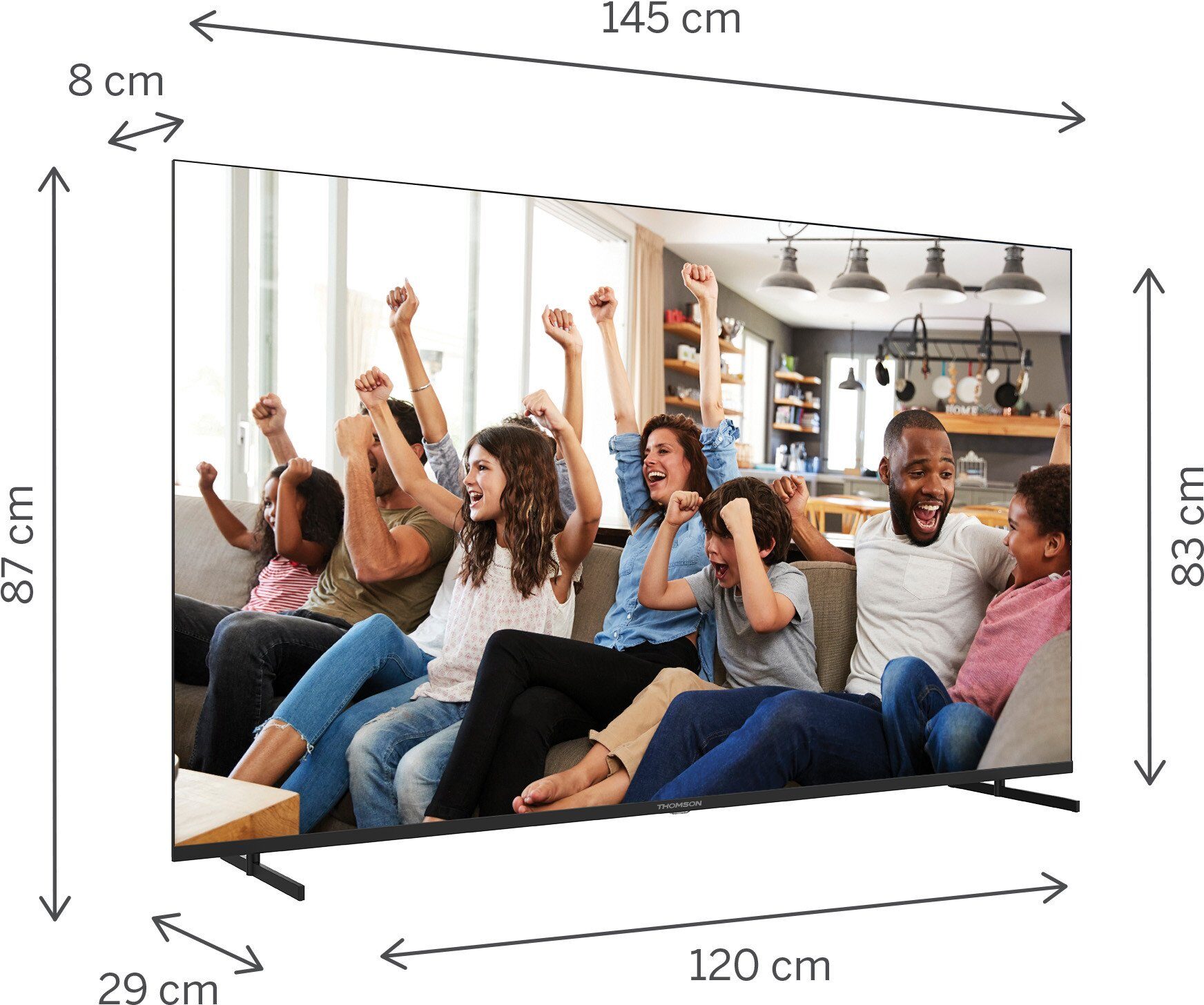14831016_1_f Telewizor Thomson 65UG4S14 LED 65'' 4K Ultra HD Google TV