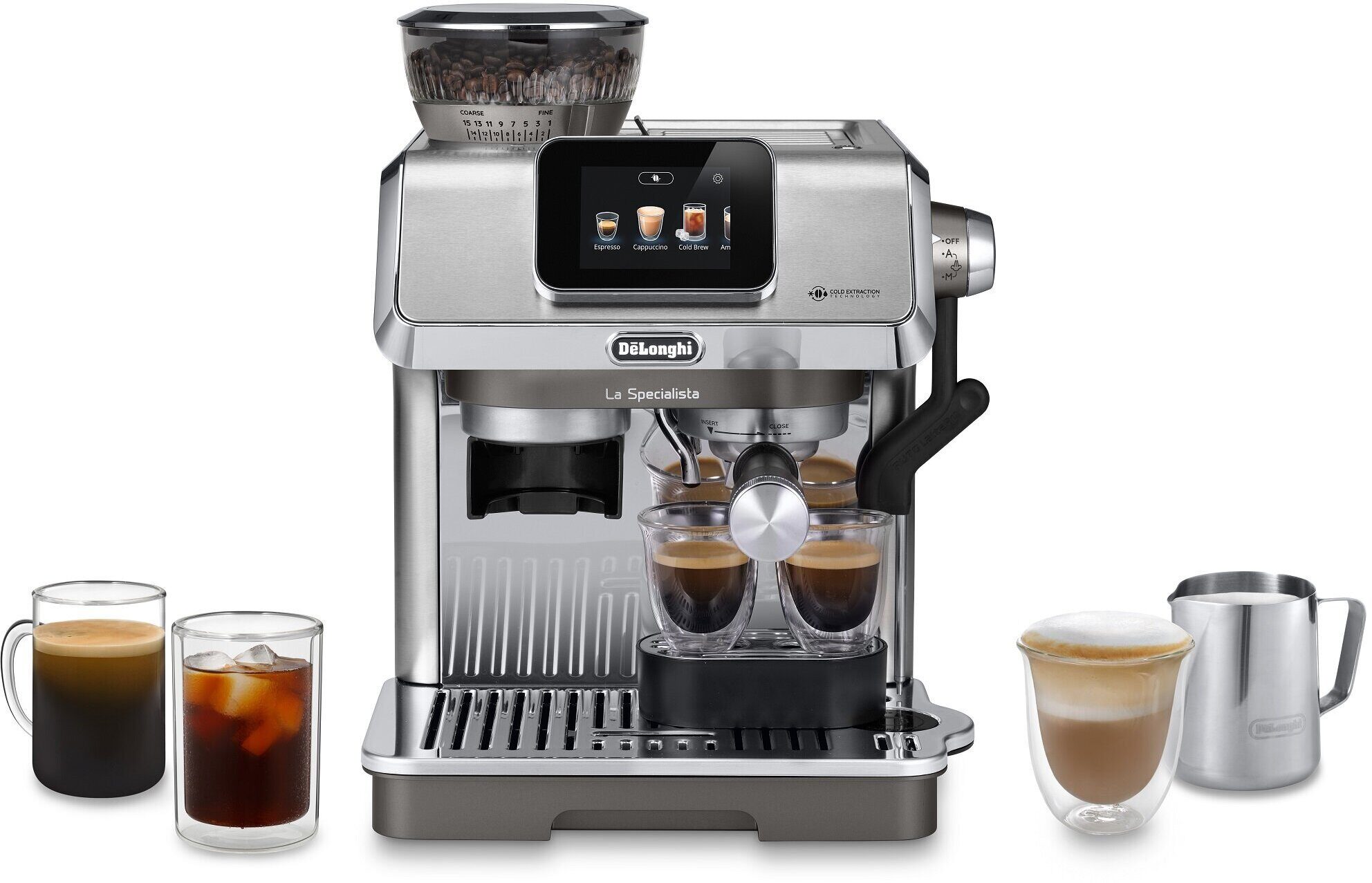 14831453_2_f Ekspres ciśnieniowy DeLonghi La Specialista Touch EC9455.M