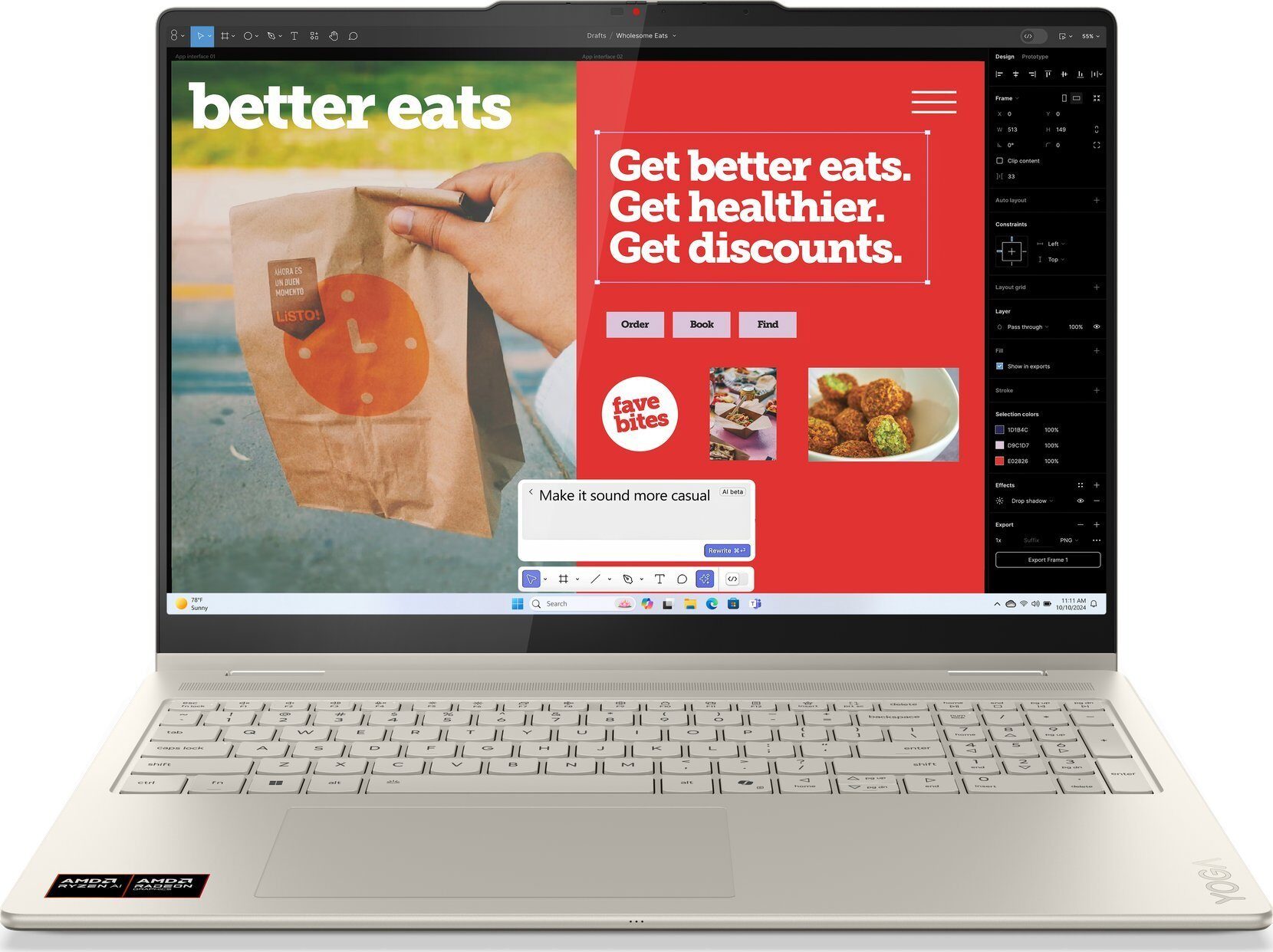 Laptop Lenovo Yoga 7 2-in-1 16AKP10 Ryzen AI 7 350 / 32 GB / 1 TB / W11 / 120 Hz (83JU001BPB)