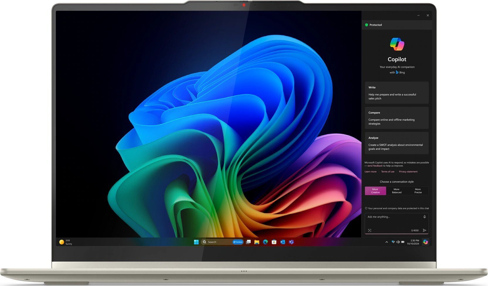 Laptop Lenovo Yoga 7 2-in-1 16AKP10 Ryzen AI 7 350 / 32 GB / 1 TB / W11 / 120 Hz (83JU001BPB)