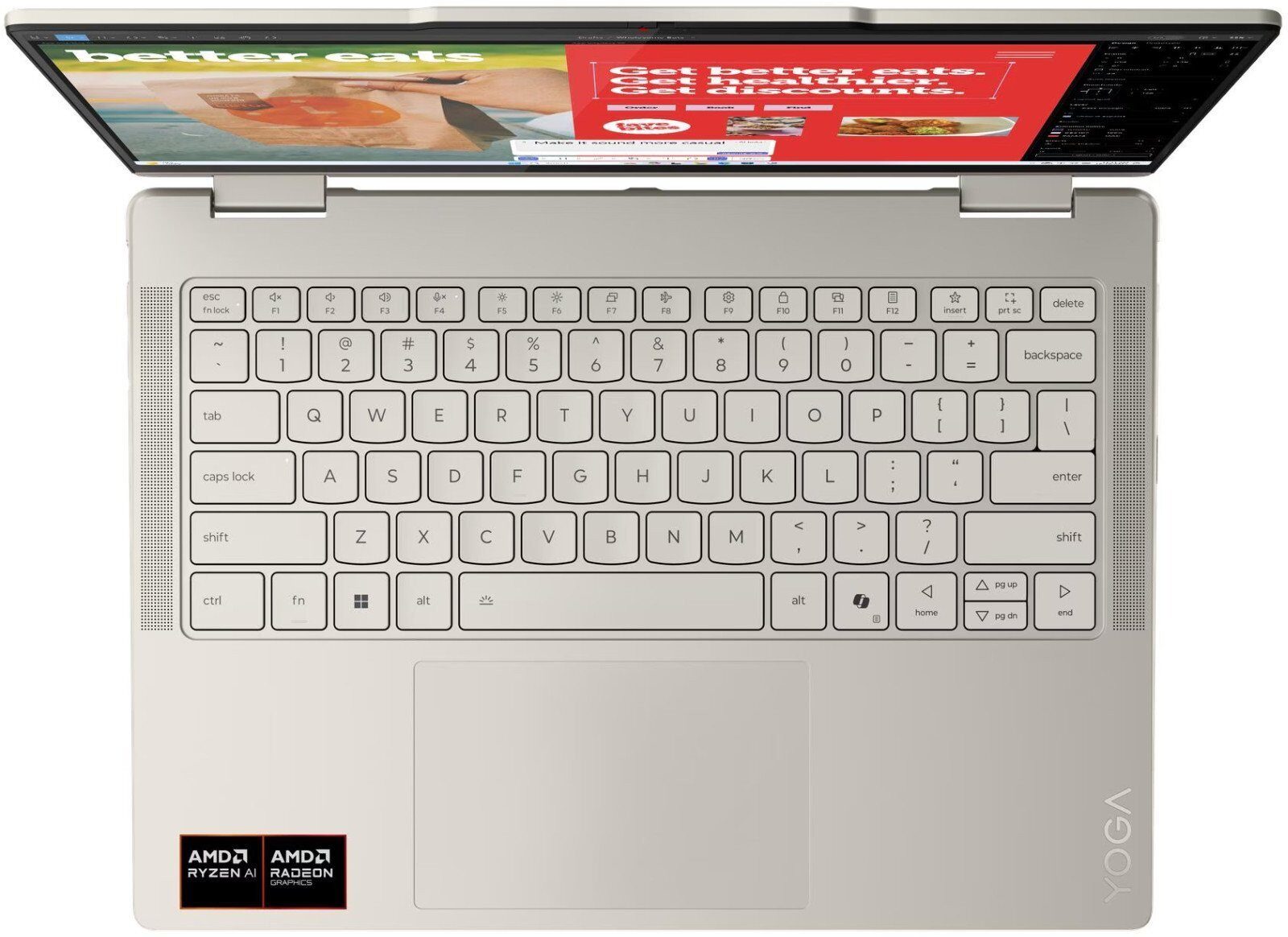 Laptop Lenovo Yoga 7 2-in-1 14AKP10 Ryzen AI 7 350 / 32 GB / 512 GB / W11 (83JR005XPB)