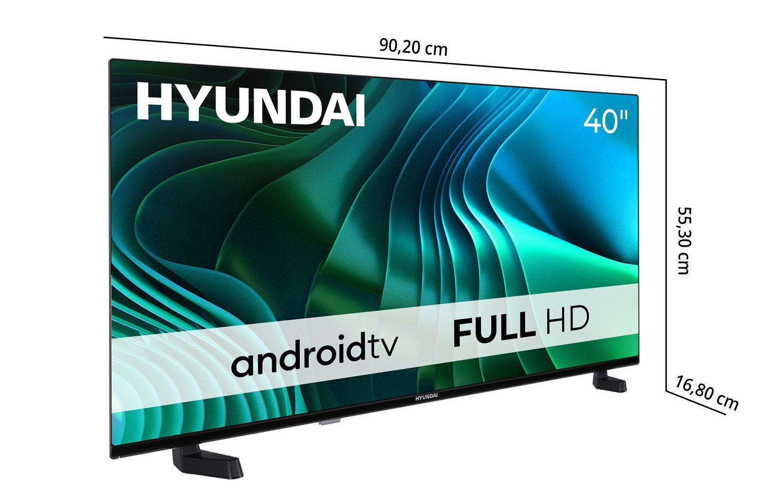 14863750_6_f Telewizor Hyundai Telewizor FHD 40'' - FLA40450 Android TV