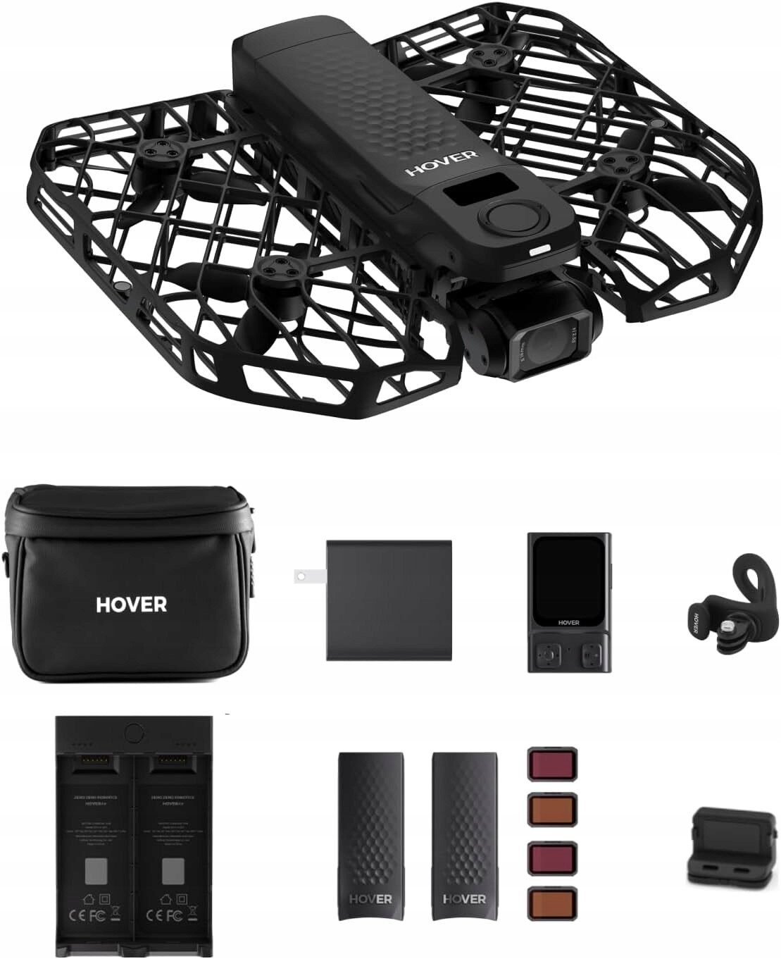 14873312_0_f Dron HoverAir ZESTAW Cycling Combo HOVERAir X1 PRO 4K dron z kamerą 42 km/h 10 trybów