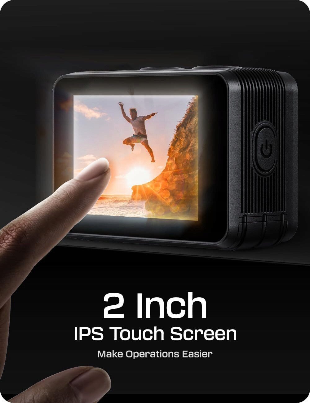 14922850_3_f Kamera AKASO Surfola SF630 Action Cam 4K 60 FPS kamera podwodna sportowa WiFi 1350 mAh