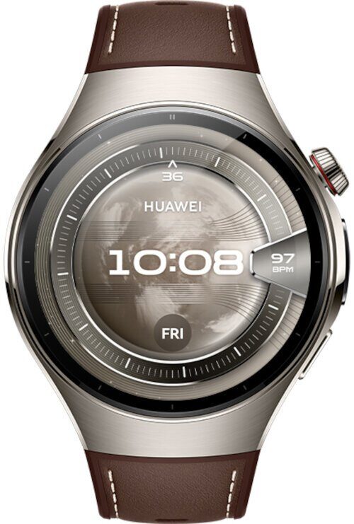 15081488_10_f Smartwatch Huawei Watch 5 46mm Brązowy (6942103154317)